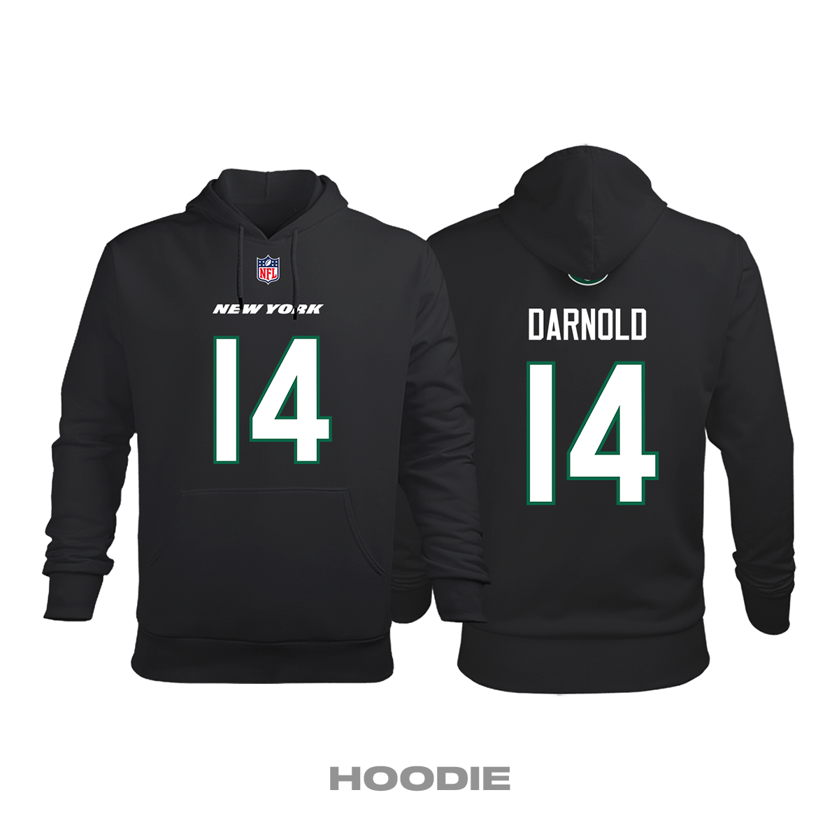 New York Jets: Alternate Edition 2020/2021 Kapüşonlu Hoodie