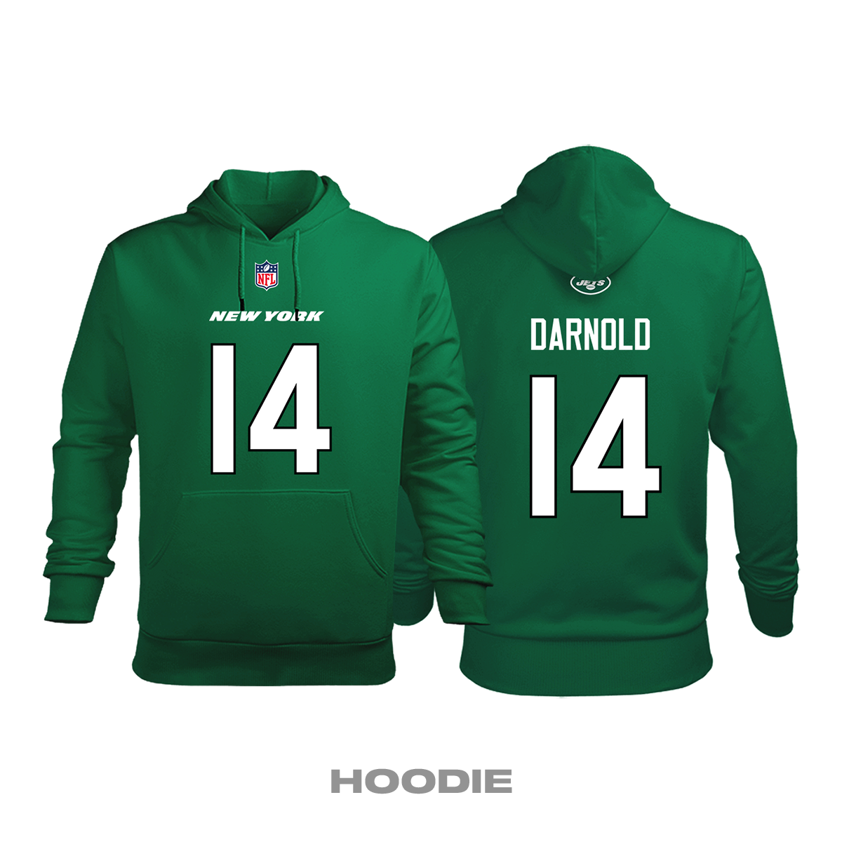 New York Jets: Home Edition 2020/2021 Kapüşonlu Hoodie