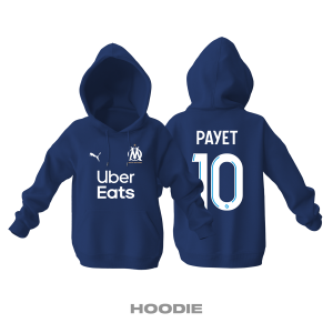 Olympique Marsilya: Away Edition 2021/2022 Kapüşonlu Hoodie M