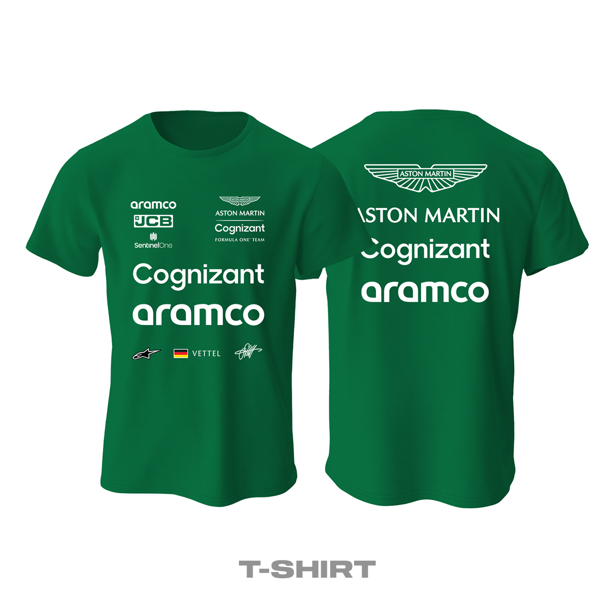 Aston Martin F1 Team: Verdant Edition 2022 Tişört XL