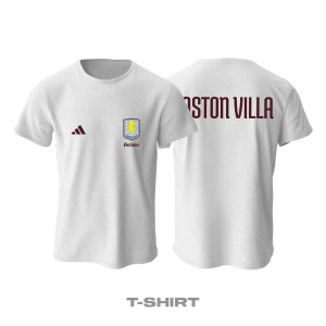Aston Villa: Club Culture Series - White Edition Tişört