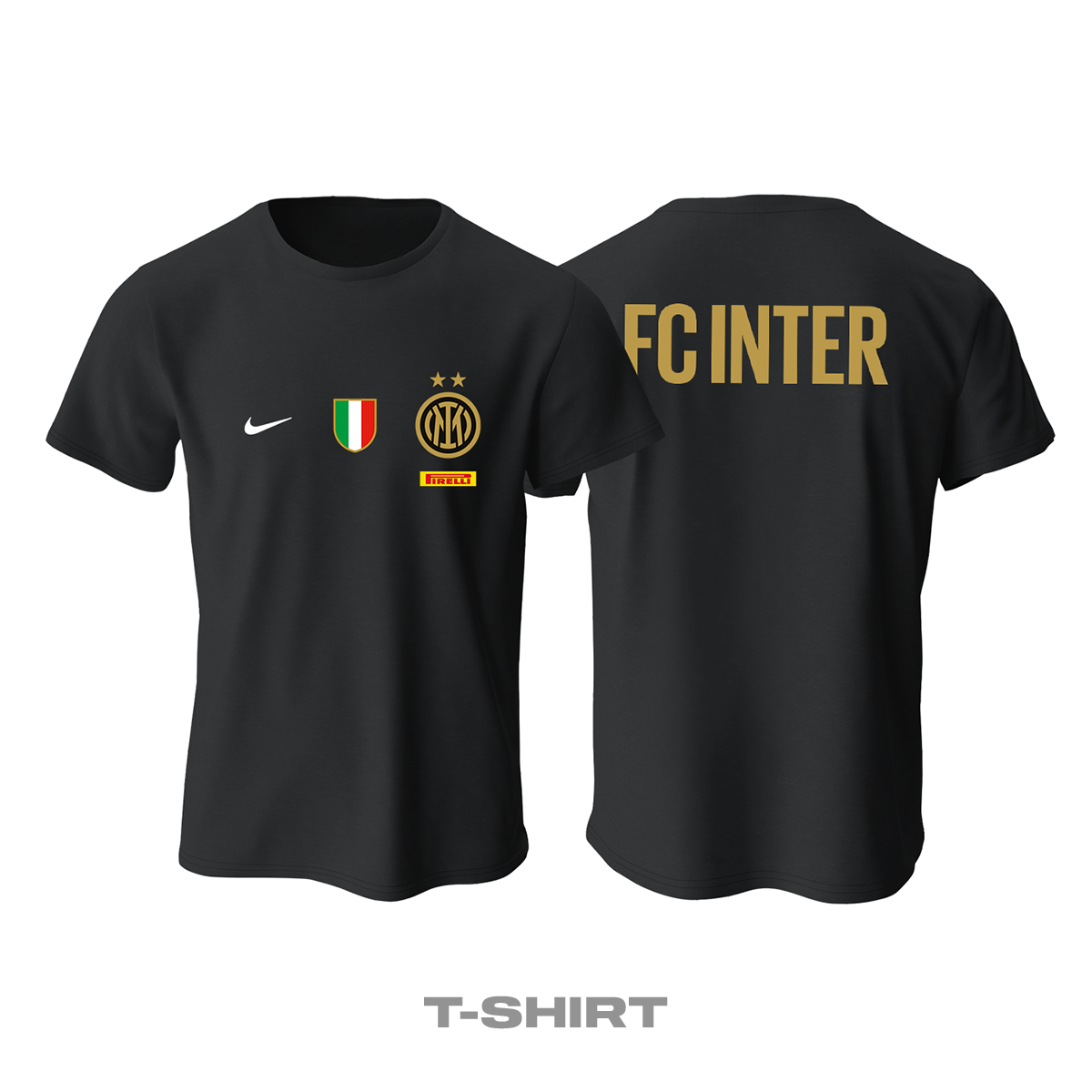 Inter FC: Club Culture Series - Black Edition Tişört