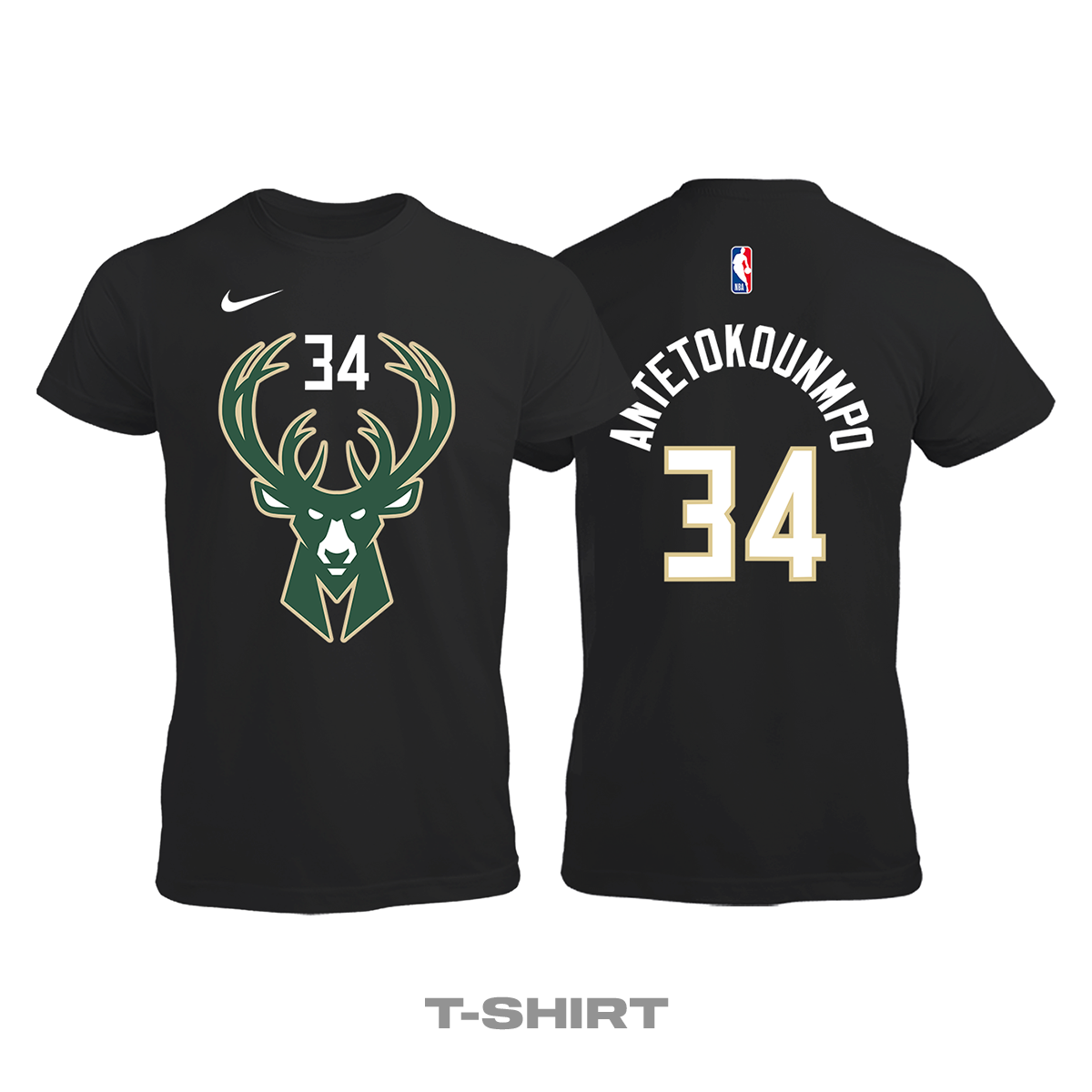 Milwaukee Bucks: Statement Edition 2017/2018 Tişört L