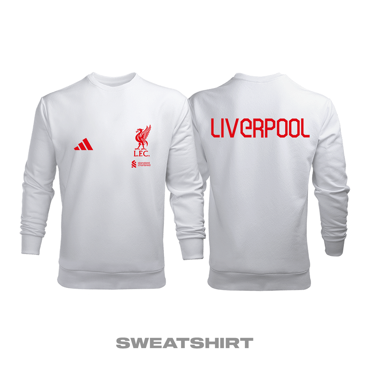 Liverpool: Club Culture Series - White Edition Sweatshirt
