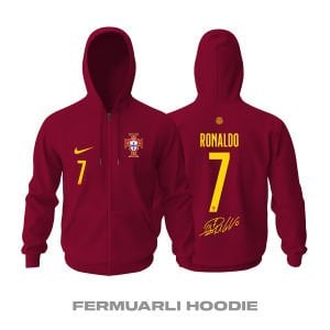 Portugal: Home Edition 2022™ Fermuarlı Kapüşonlu Hoodie