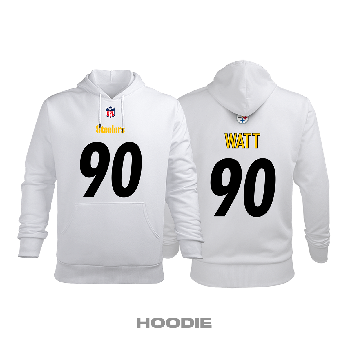 Pittburgh Steelers: Road Edition 2020/2021 Kapüşonlu Hoodie 5XL