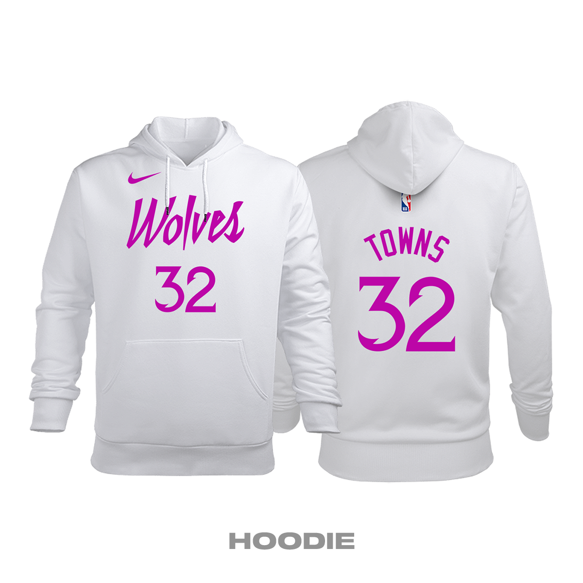 Minnesota Timberwolves: Earned Edition 2018/2019 Kapüşonlu Hoodie 5XL