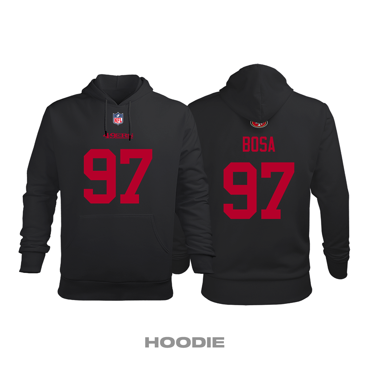San Francisco 49ers: Elite Edition 2020/2021 Kapüşonlu Hoodie S