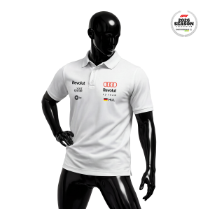 Audi Revolut F1 Team: R26 - White Edition 2026 Polo Yaka