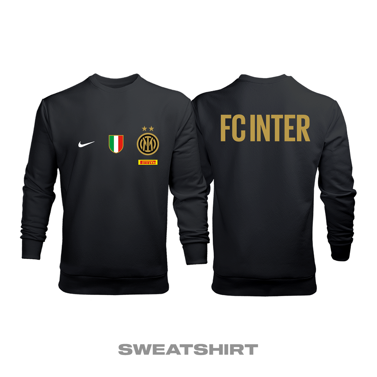 Inter FC: Club Culture Series - Black Edition Sweatshirt