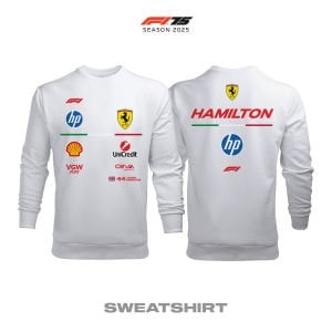 Scuderia Ferrari: SF-25 White Edition 2025 Sweatshirt