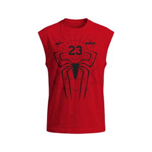 LeBron James: King Spider - Red Edition 2K27 Kolsuz Tişört