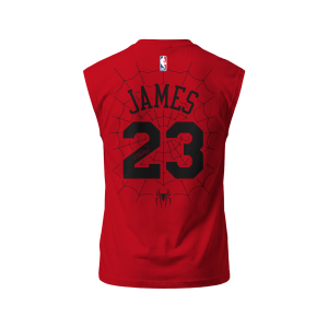 LeBron James: King Spider - Red Edition 2K27 Kolsuz Tişört