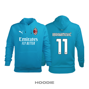 Milan: Third Edition 2020/2021 Kapüşonlu Hoodie 2XL