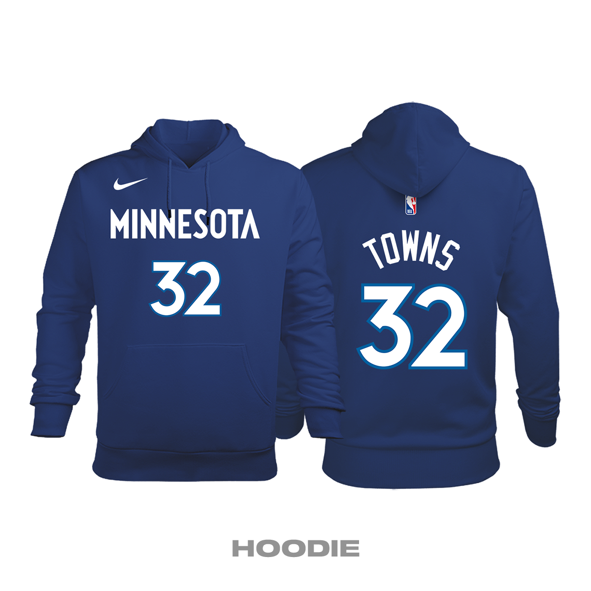 Minnesota Timberwolves: Icon Edition 2017/2018 Kapüşonlu Hoodie 3XL