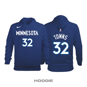 Minnesota Timberwolves: Icon Edition 2017/2018 Kapüşonlu Hoodie 5XL