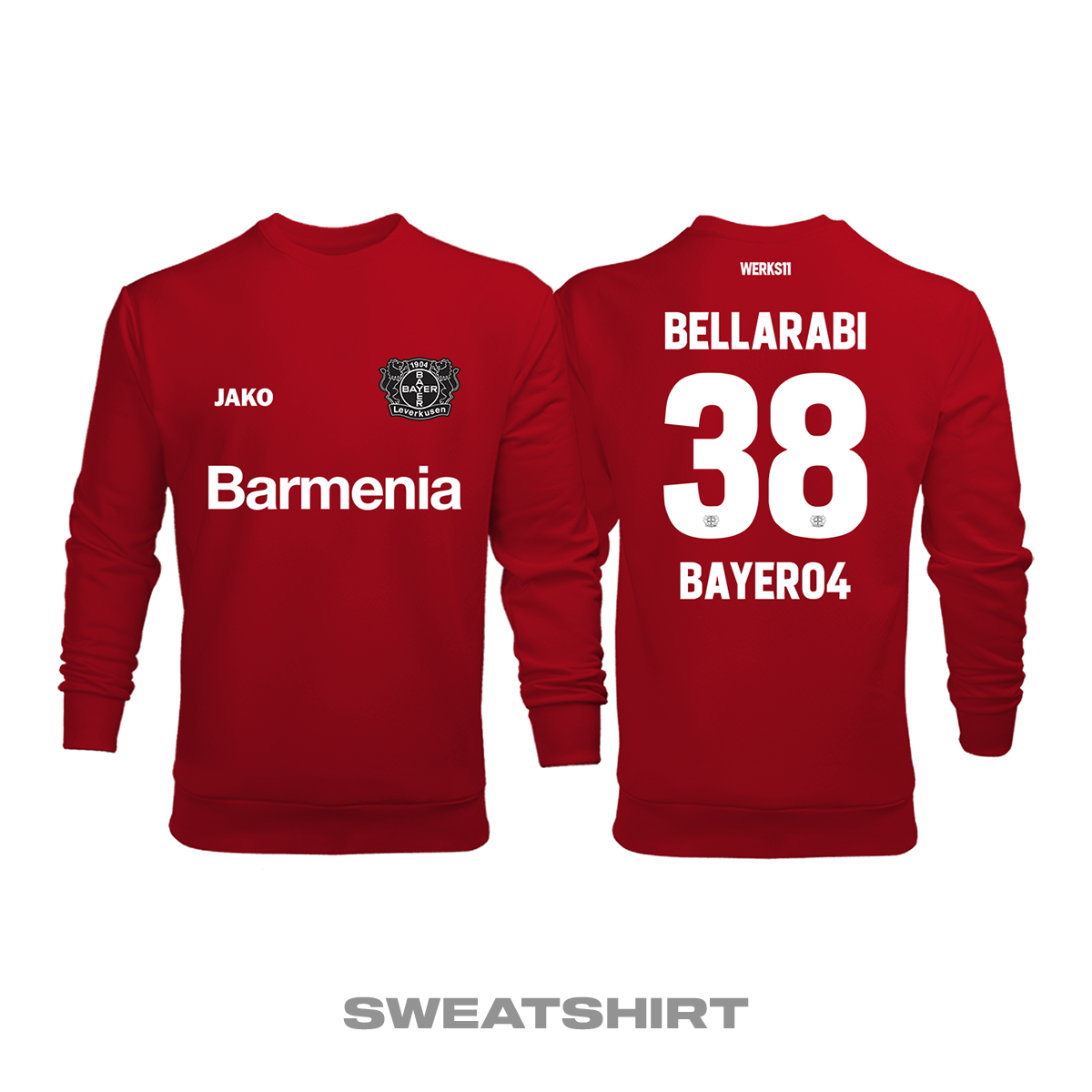 Bayer 04 Leverkusen: Home Edition 2021/2022 Sweatshirt 4XL