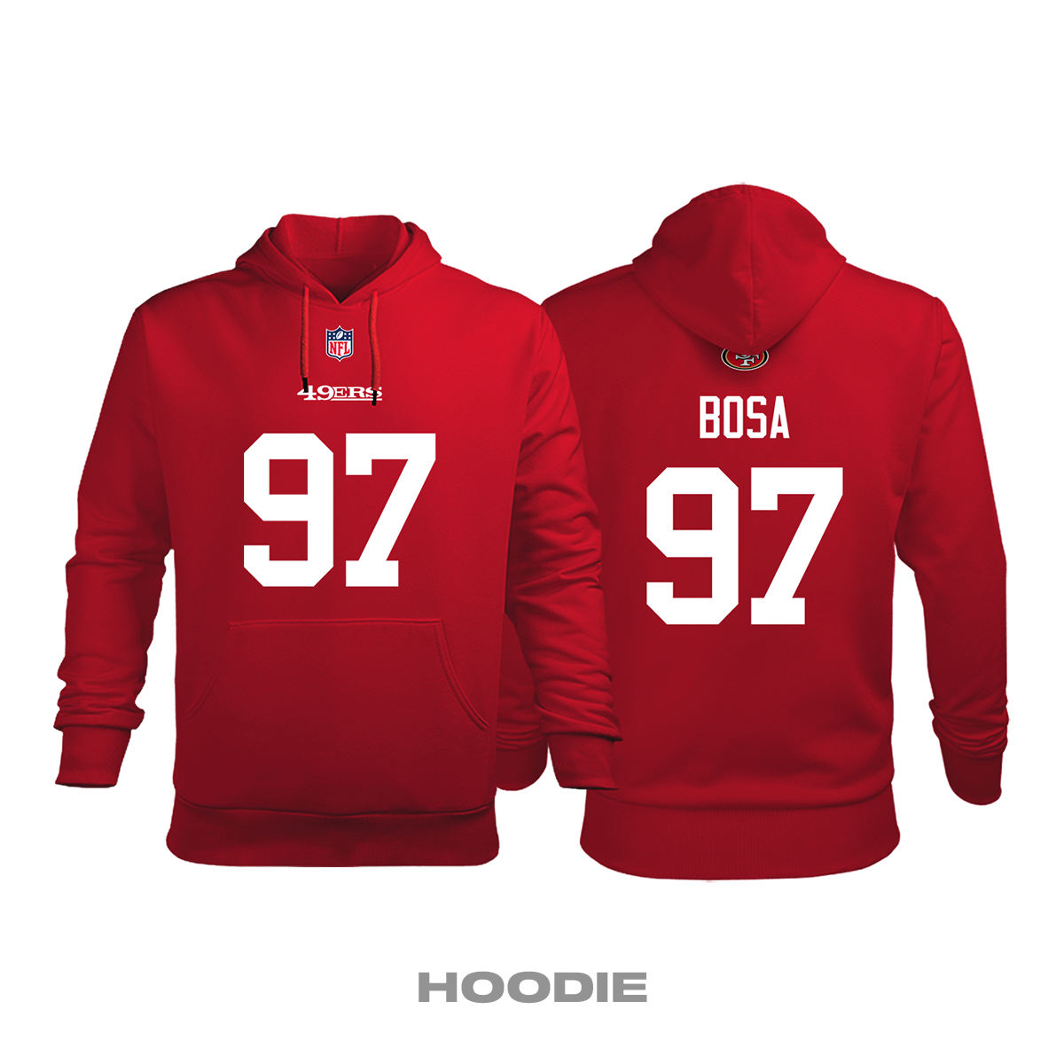 San Francisco 49ers: Home Edition 2020/2021 Kapüşonlu Hoodie 2XL