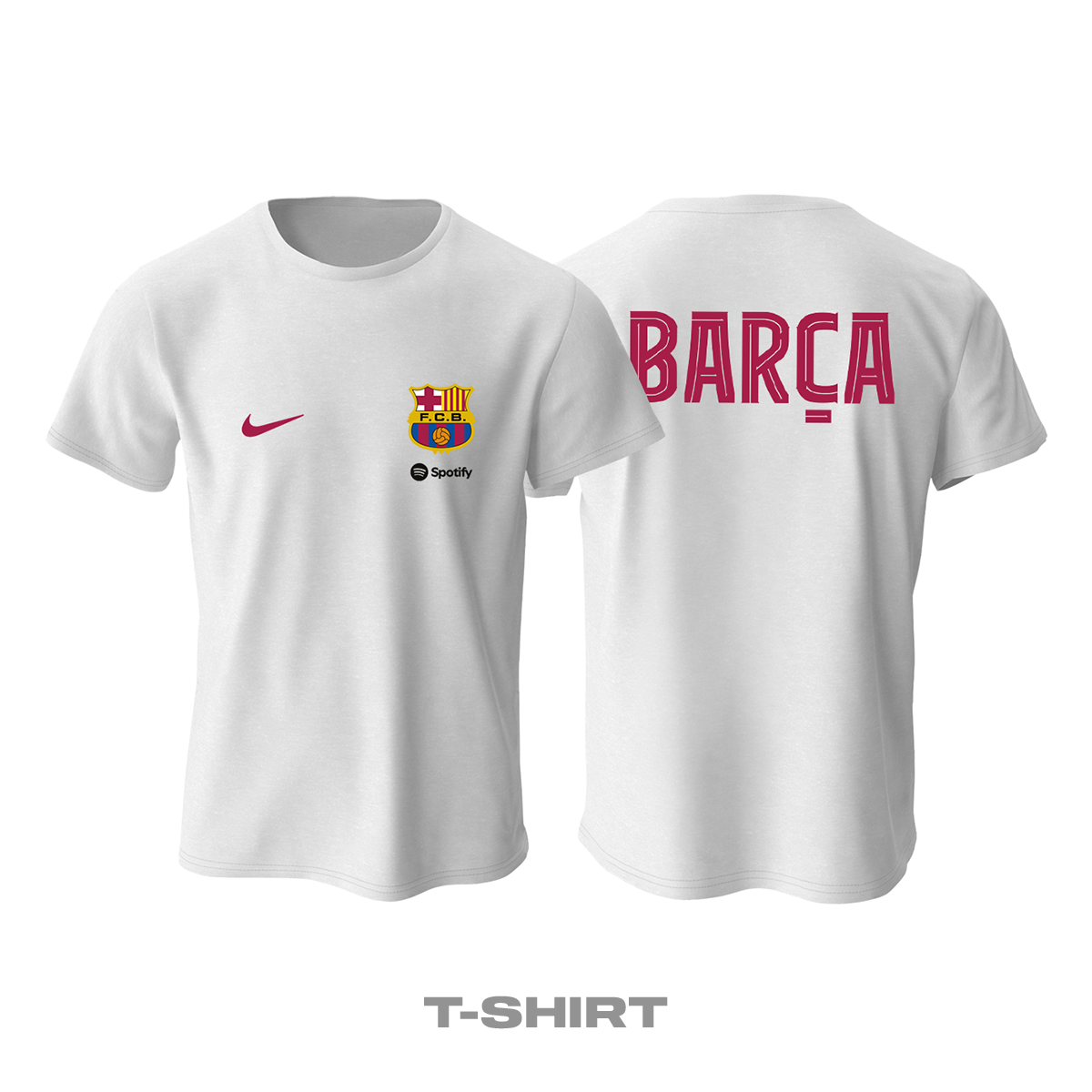 FC Barcelona: Club Culture Series - White Edition Tişört