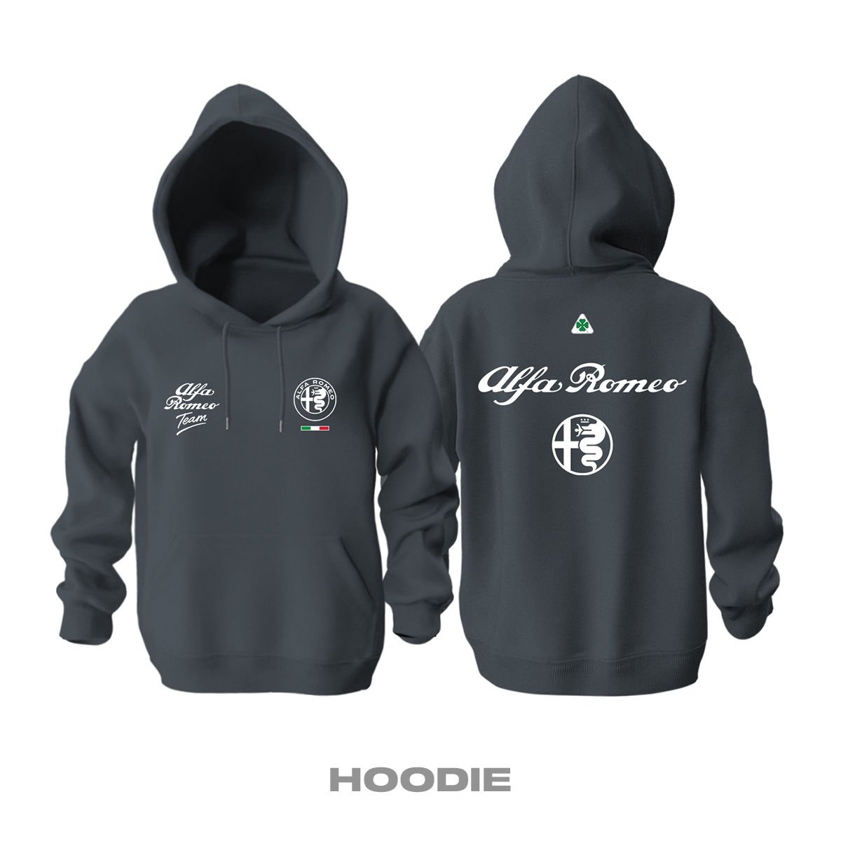 Team Alfa Romeo: Smoke Edition 2025 Kapüşonlu Hoodie