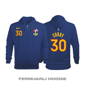 Golden State Warriors: City Edition 2020/2021 Fermuarlı Kapüşonlu Hoodie S