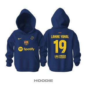Barcelona: Home 2024/2025 Kapüşonlu Hoodie