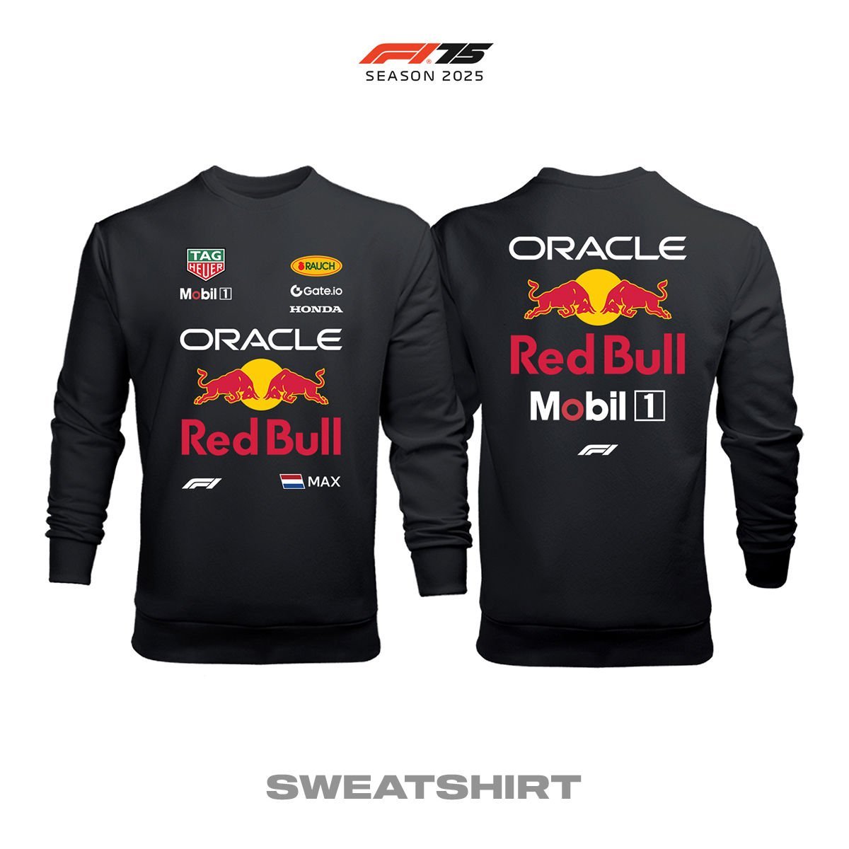 Red Bull Racing: RB21 - Black Edition 2025 Sweatshirt