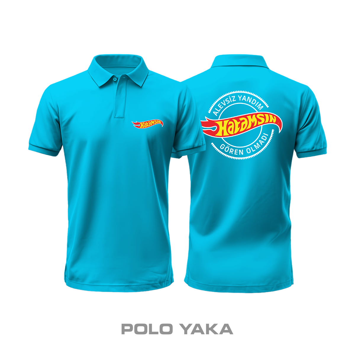 Hot Wheels: Hatamsın - Turkuaz Polo Yaka