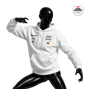 Audi Revolut F1 Team: R26 - Crew Edition White 2026 Kapüşonlu Hoodie