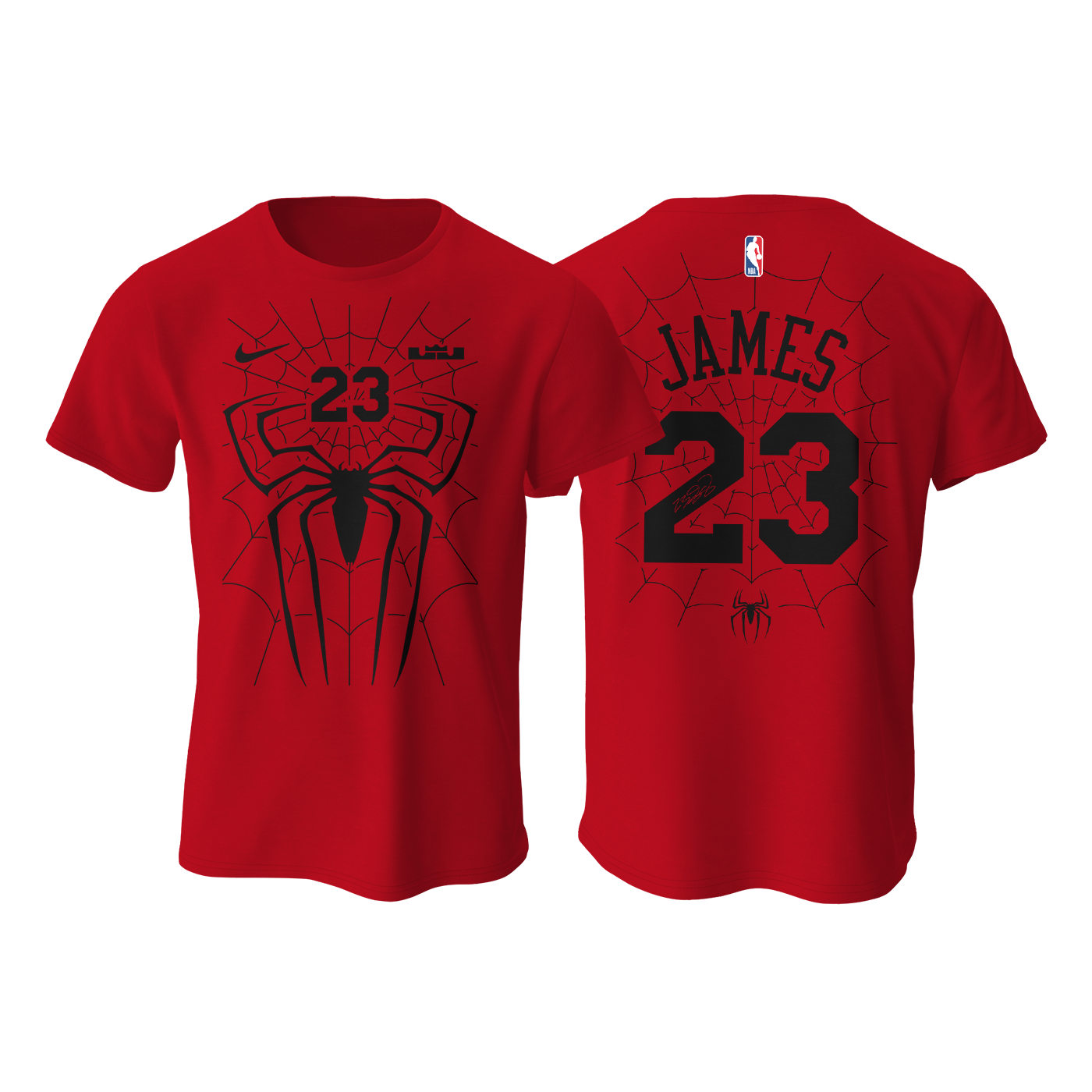 LeBron James: King Spider - Red Edition 2K27 Tişört
