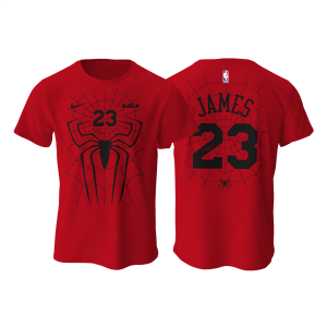 LeBron James: King Spider - Red Edition 2K27 Tişört