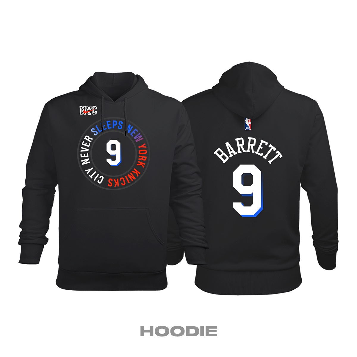 New York Knicks: City Edition 2020/2021 Kapüşonlu Hoodie 5XL