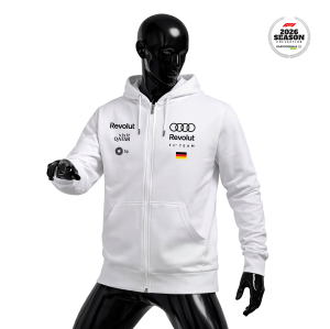 Audi Revolut F1 Team: R26 - Crew Edition White 2026 Fermuarlı Hoodie