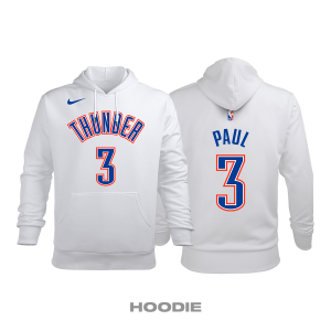 Oklahoma City Thunder: Association Edition 2017/2018 Kapüşonlu Hoodie S