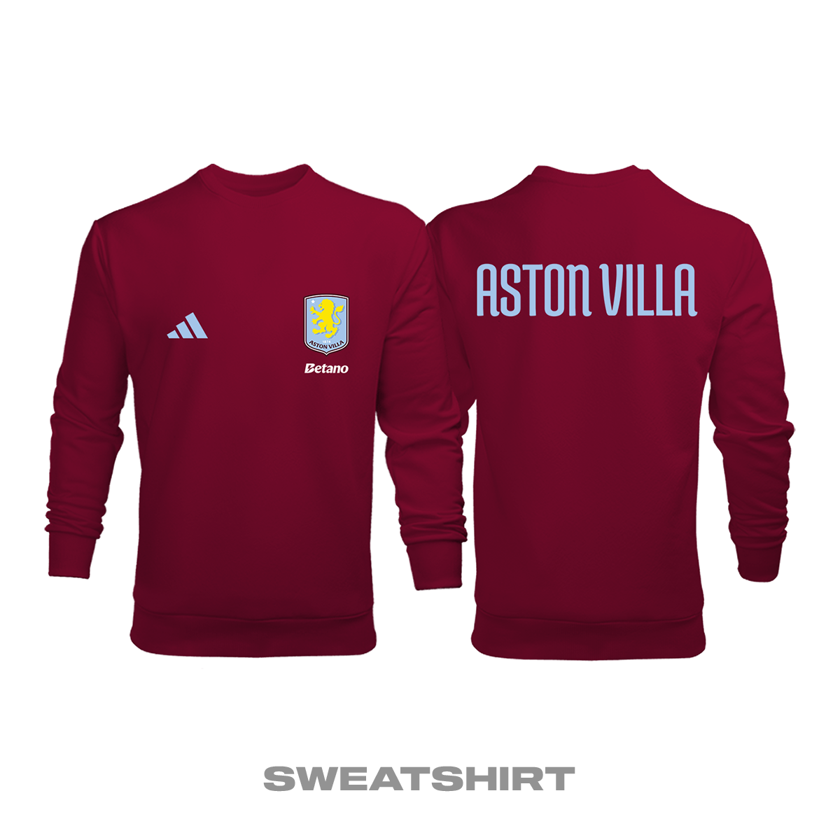 Aston Villa: Club Culture Series - Claret Edition Sweatshirt