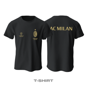 AC Milan: Club Culture Series - Black Edition Tişört