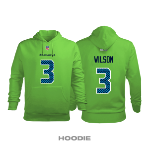 Seattle Seahawks: Neon Green Edition 2020/2021 Kapüşonlu Hoodie 3XL