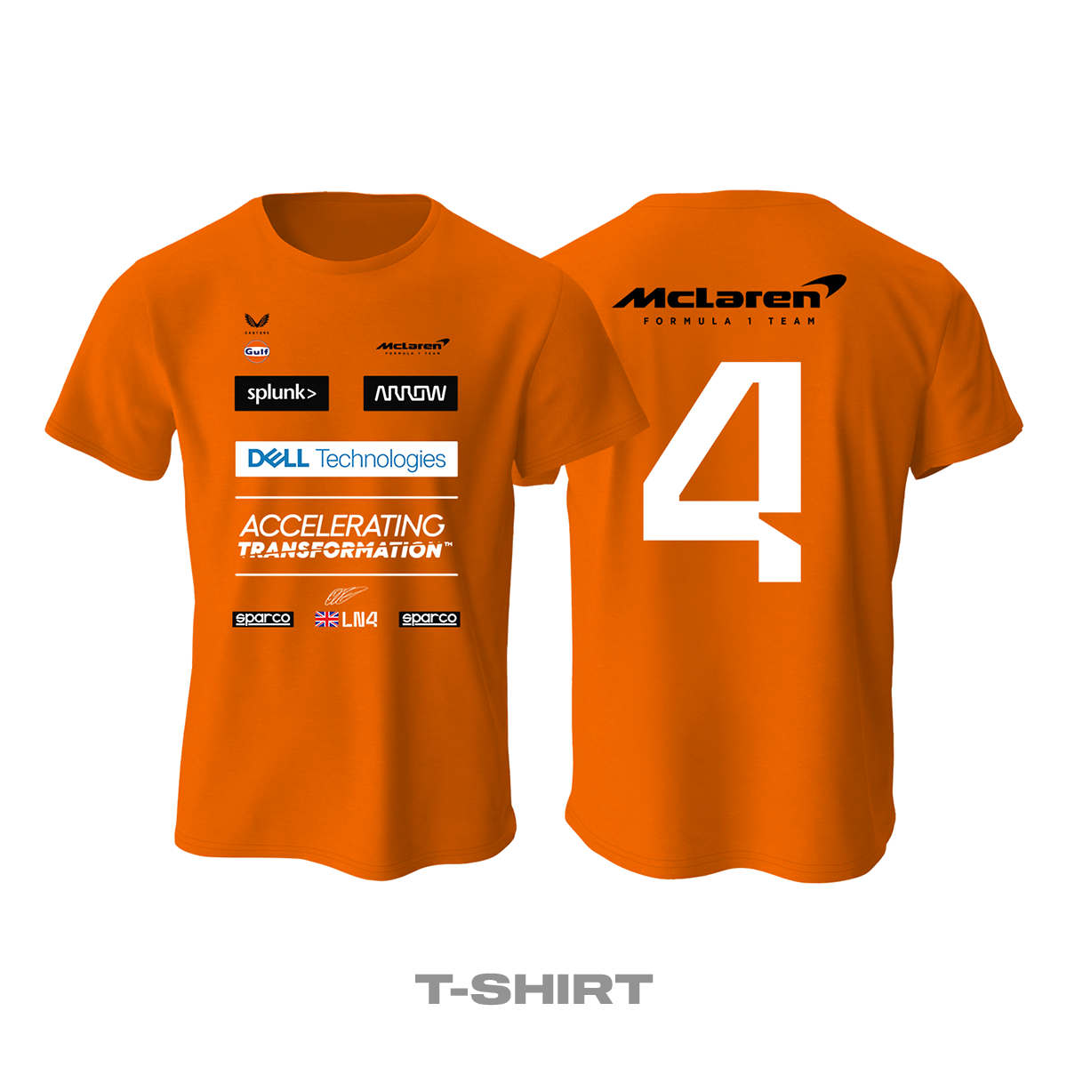 McLaren F1 Team: Orange Edition 2022 Tişört 3XL