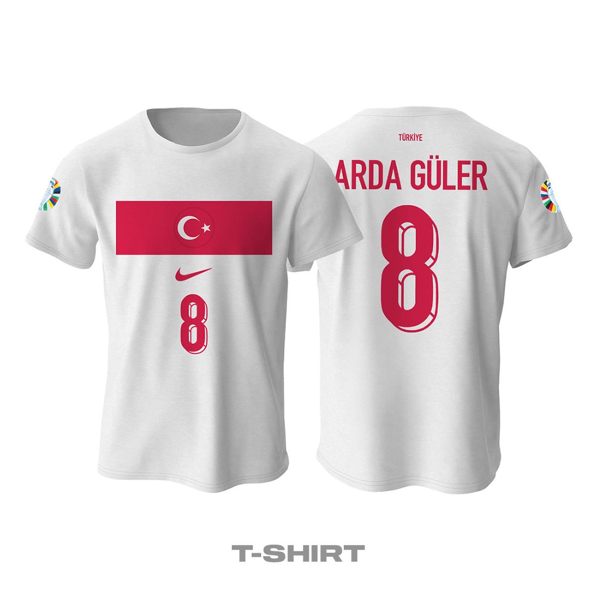 Türkiye: EURO 2024 Germany™ - Home Tişört