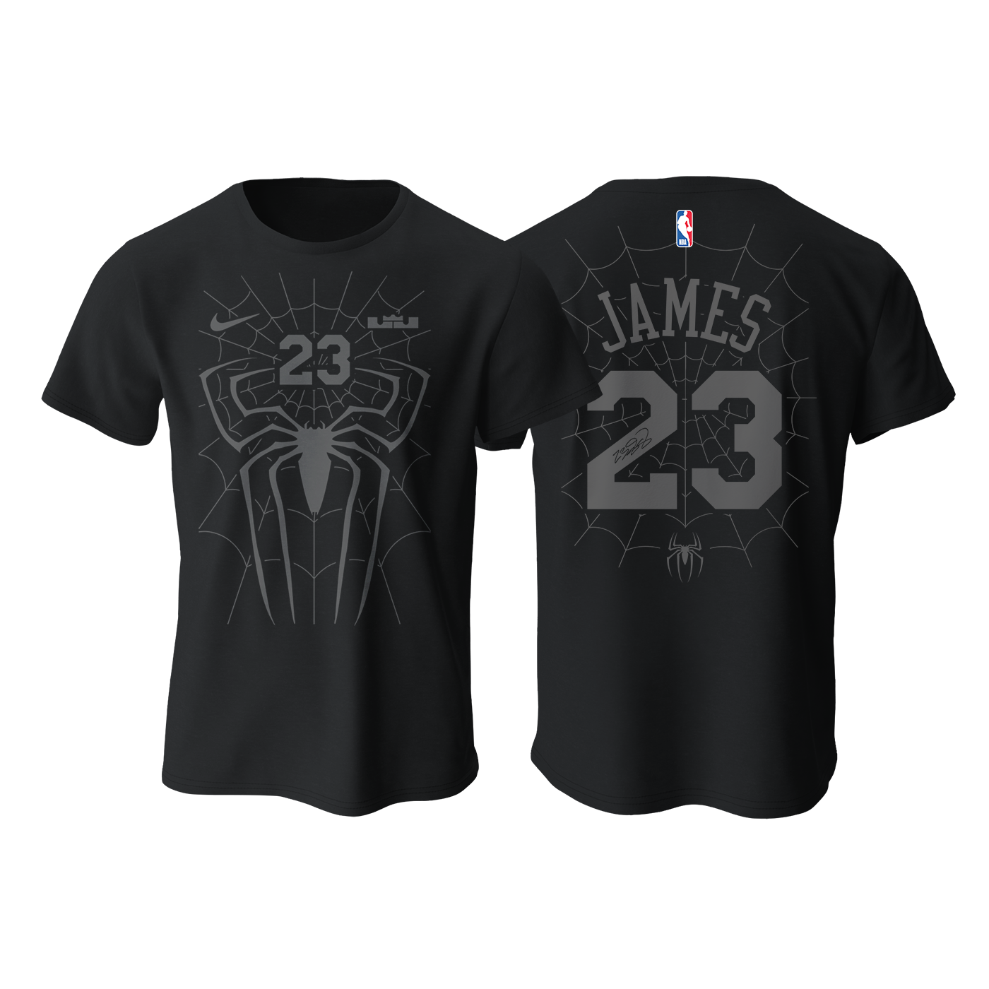 LeBron James: King Spider - Blackout Edition 2K27 Tişört
