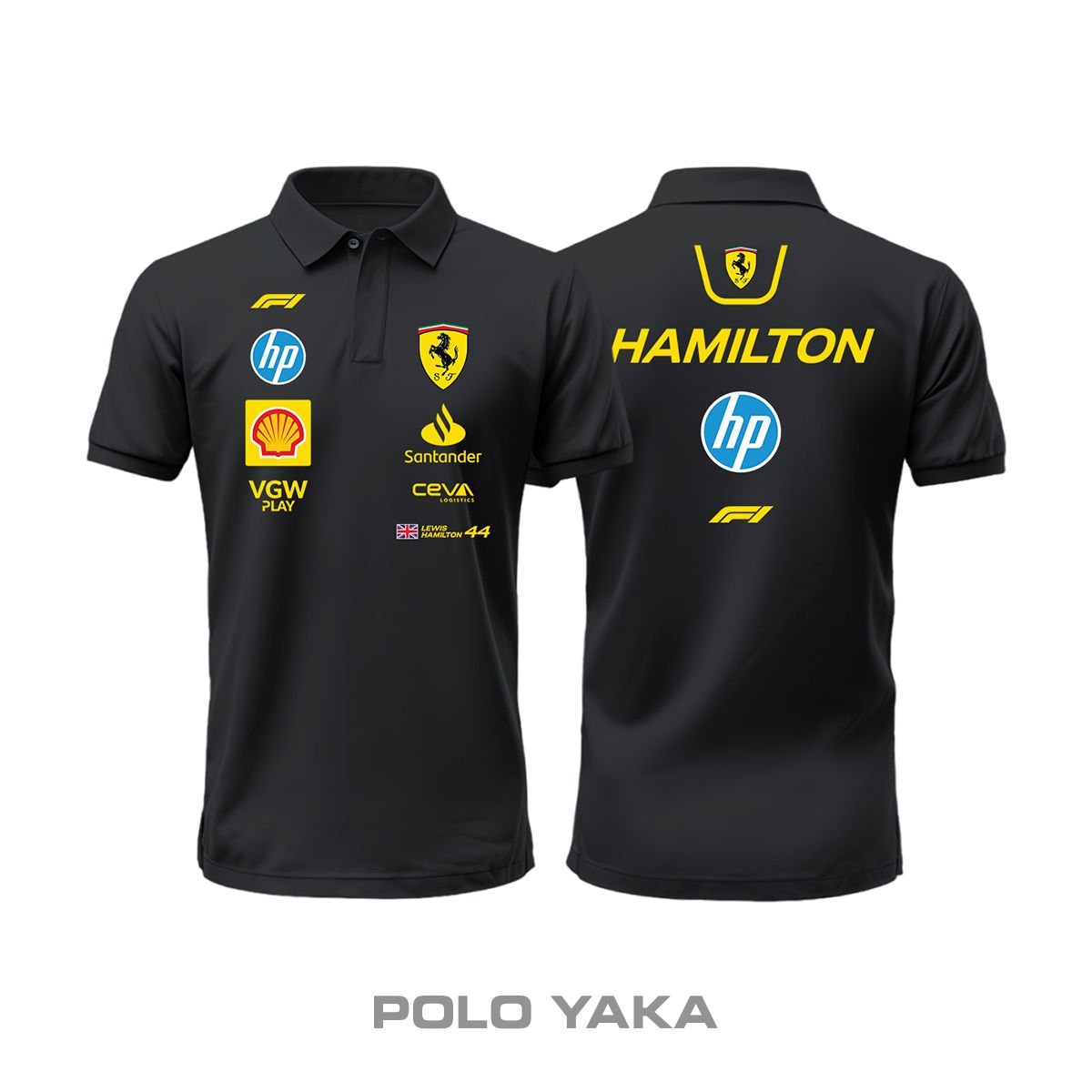 Scuderia Ferrari: Monza GP Edition 2025 - HP Update Polo Yaka