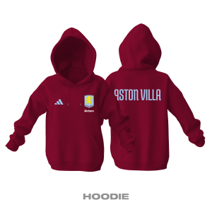 Aston Villa: Club Culture Series - Claret Edition Kapüşonlu Hoodie