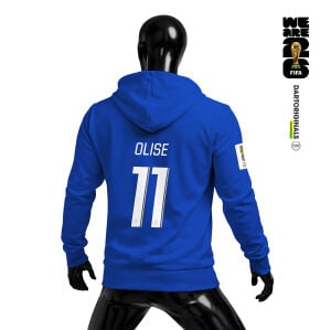 France: Blue Edition - FIFA World Cup™ 2026 Fermuarlı Kapüşonlu Hoodie