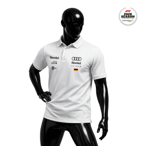 Audi Revolut F1 Team: R26 - Crew Edition White 2026 Polo Yaka