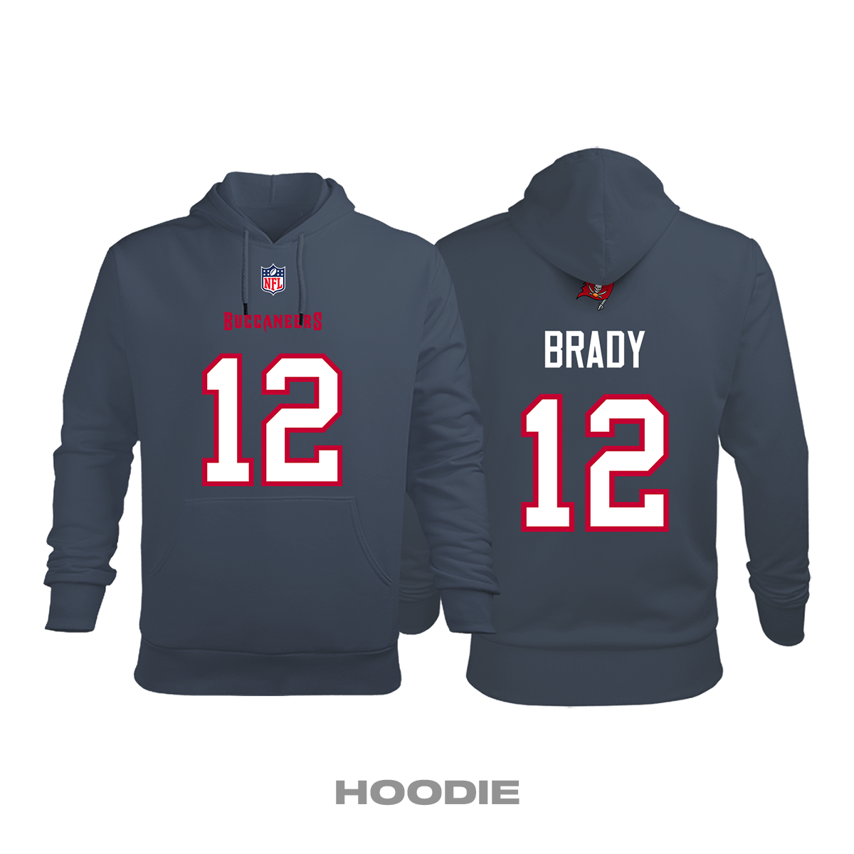 Tampa Bay Buccaneers: Alternate Edition 2020/2021 Kapüşonlu Hoodie 3XL