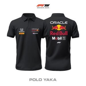 Red Bull Racing: RB21 - Black Edition 2025 Polo Yaka
