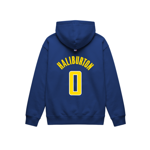 Indiana Pacers: Icon Edition 2K26 Fermuarlı Kapüşonlu Hoodie