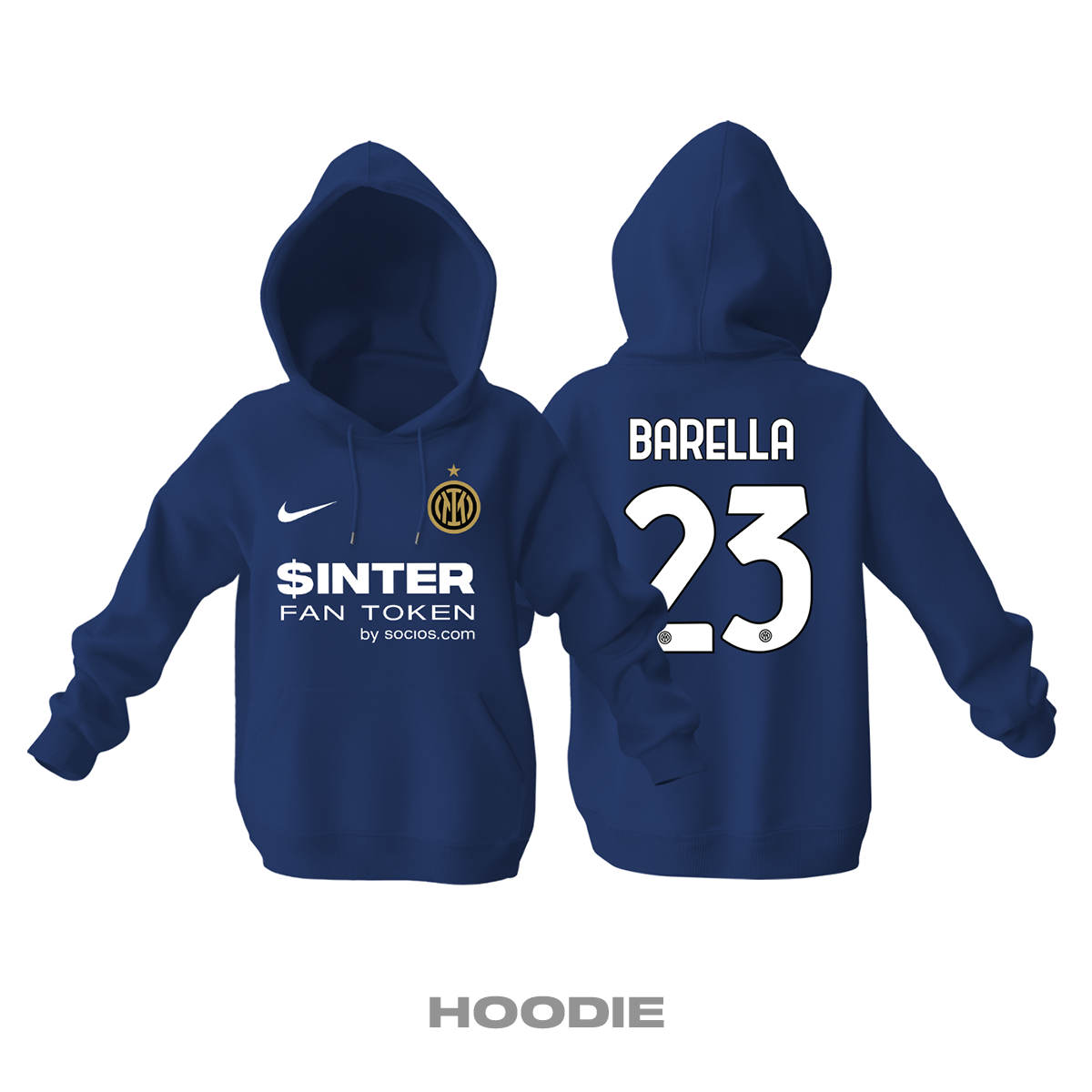 Inter: Home Edition 2021/2022 Kapüşonlu Hoodie