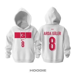 Türkiye: EURO 2024 Germany™ - Home Kapüşonlu Hoodie