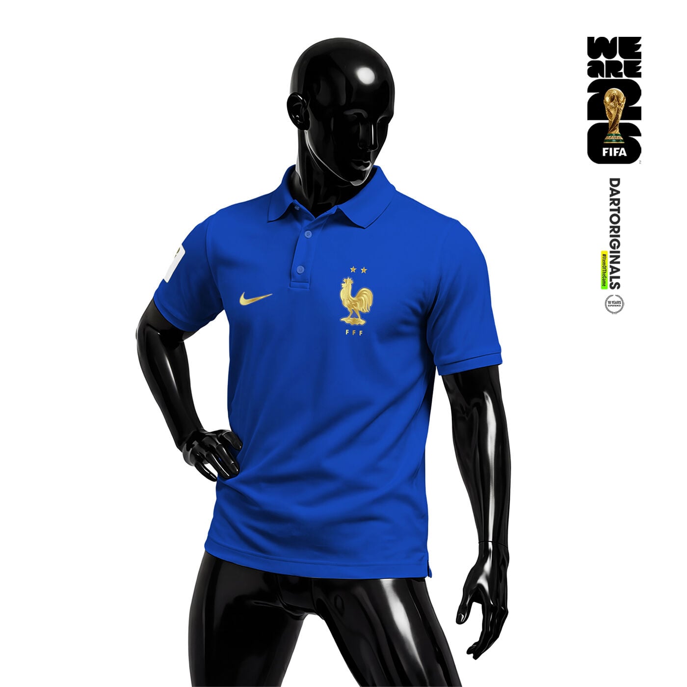 France: Blue Edition - FIFA World Cup™ 2026 Polo Yaka